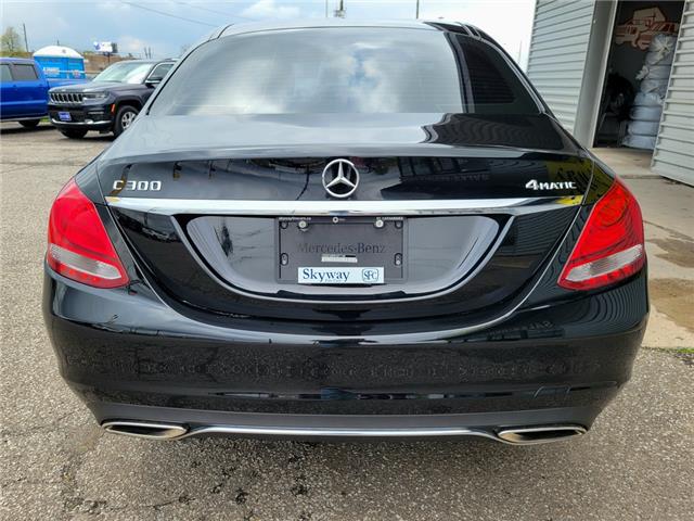 2015 Mercedes-Benz C-Class C300 4MATIC |PANO ROOF |LEATHER | NAVI |2SET TIRES (Stk: US6842A) in St. Catharines - Image 22 of 29