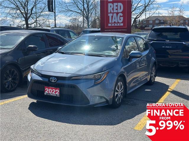 Used 2022 Toyota Corolla Hybrid Base w/Li Battery 1.8L Incredible Fuel Efficiency and Advanced Safety Technology - Aurora - Aurora Toyota