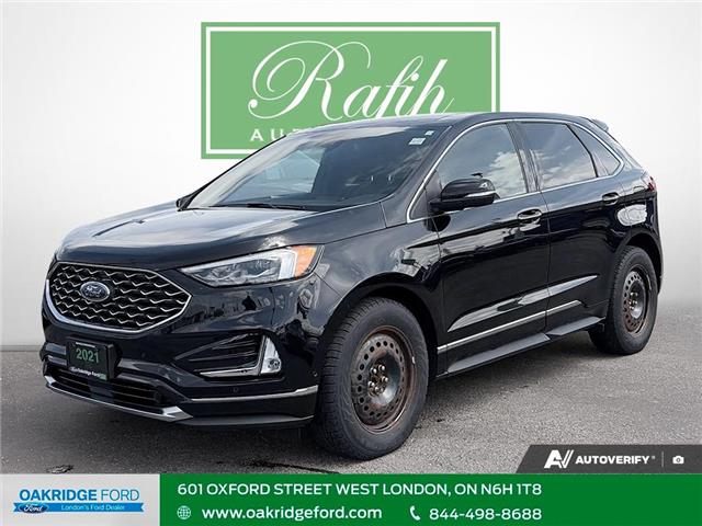 2021 Ford Edge Titanium (Stk: L9178) in London - Image 1 of 13