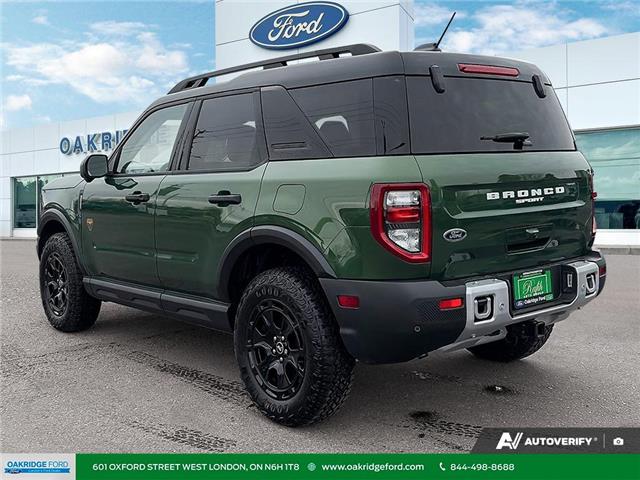 2025 Ford Bronco Sport Badlands (Stk: U16616) in London - Image 4 of 29