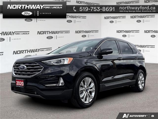 2020 Ford Edge Titanium (Stk: P11772) in Brantford - Image 1 of 23