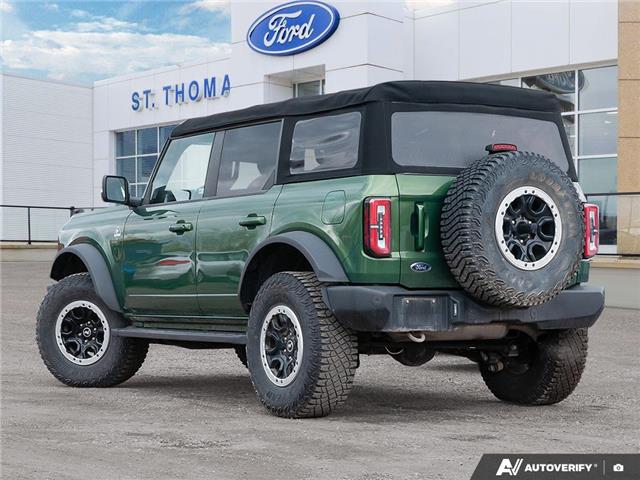 2022 Ford Bronco Outer Banks (Stk: 6445A) in St. Thomas - Image 4 of 27 2022 Ford Bronco Outer Banks (Stk: 6445A) in St. Thomas - Image 4 of 27