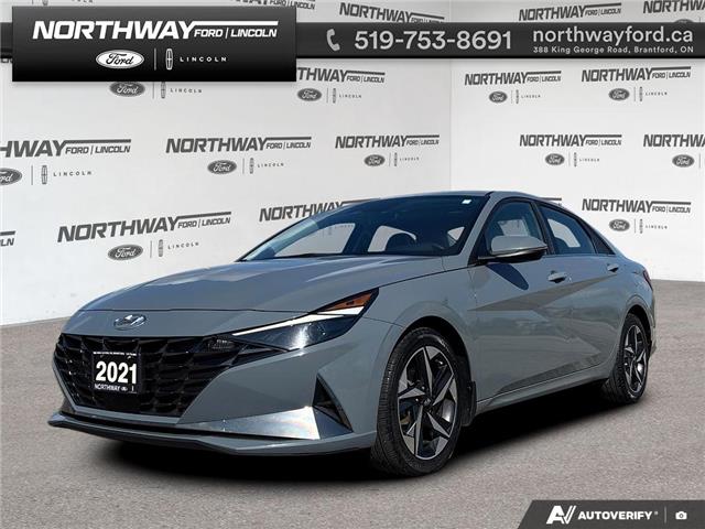 2021 Hyundai Elantra Ultimate (Stk: 5RG0454B) in Brantford - Image 1 of 23