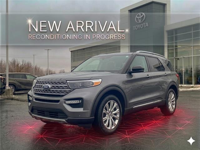 Used 2021 Ford Explorer Limited  - Leather Seats -  Cooled Seats - Cranbrook - Cranbrook Toyota