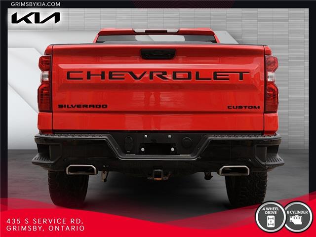 2023 Chevrolet Silverado 1500 Crew Cab Short Box 4-Wheel Drive Custom Trail Bos (Stk: U3076) in Grimsby - Image 3 of 10