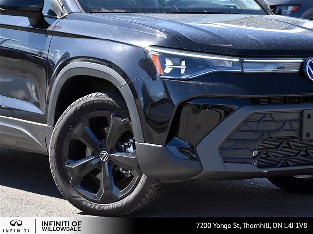 2026 Volkswagen Taos Comfortline Black Edition (Stk: K1408A) in Thornhill - Image 2 of 25