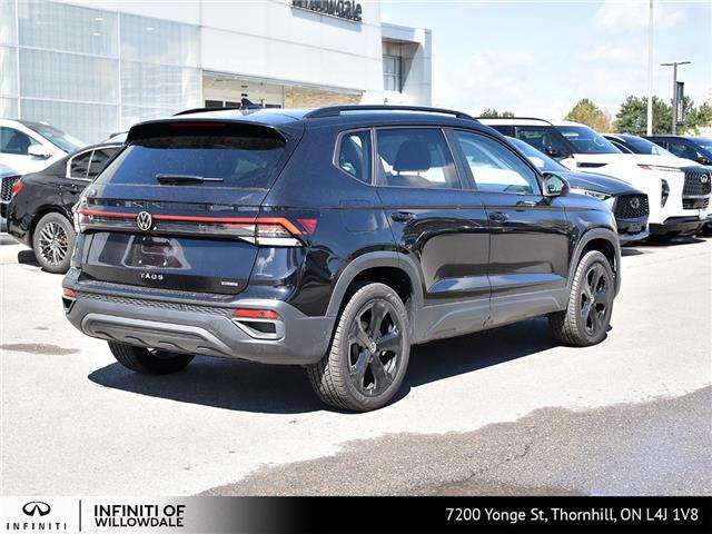 2026 Volkswagen Taos Comfortline Black Edition (Stk: K1408A) in Thornhill - Image 7 of 25