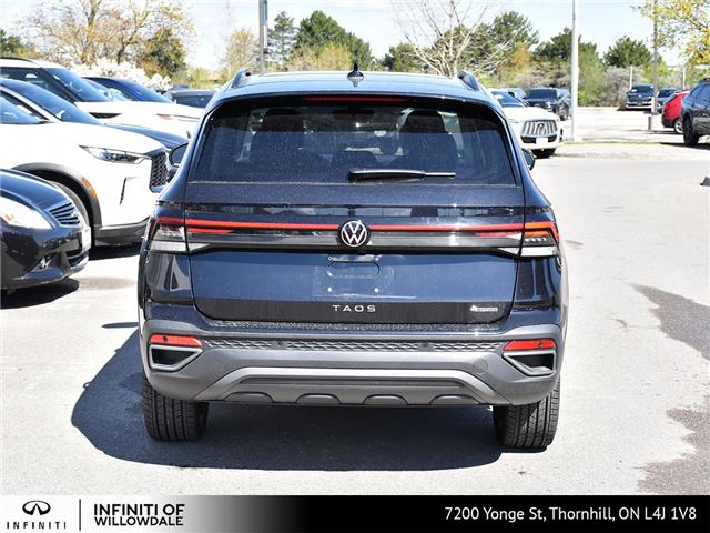 2026 Volkswagen Taos Comfortline Black Edition (Stk: K1408A) in Thornhill - Image 8 of 25
