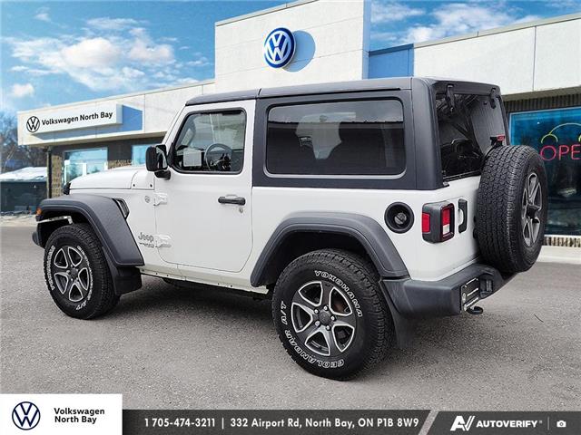 2020 Jeep Wrangler Sport (Stk: 26111A) in North Bay - Image 4 of 21