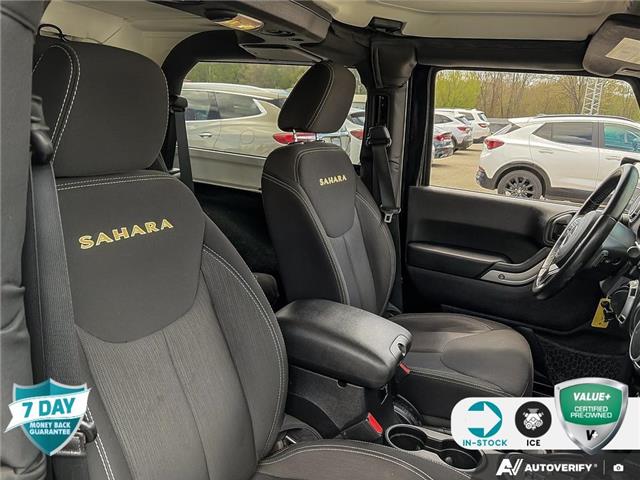 2015 Jeep Wrangler Sahara (Stk: 26B329AA) in Tillsonburg - Image 20 of 23