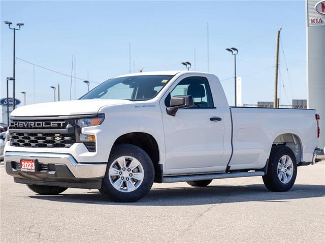 2023 Chevrolet Silverado 1500 Work Truck | REGULAR CAB | 8FT BED (Stk: U3266) in Grimsby - Image 1 of 14