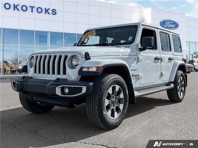 2023 Jeep Wrangler Sahara (Stk: B89180) in Okotoks - Image 1 of 24