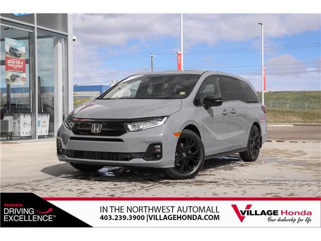 2026 Honda Odyssey Black Edition (Stk: VR0433SS) in Calgary - Image 1 of 36