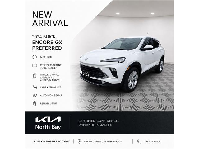 Used 2024 Buick Encore GX Preferred Very Low Mileage! - North Bay - Kia North Bay