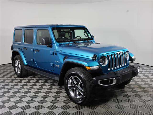 2020 Jeep Wrangler Unlimited Sahara (Stk: A21023) in Calgary - Image 3 of 22
