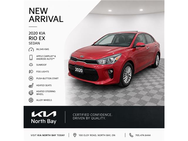 2020 Kia Rio EX (Stk: 26-253PA) in North Bay - Image 1 of 12