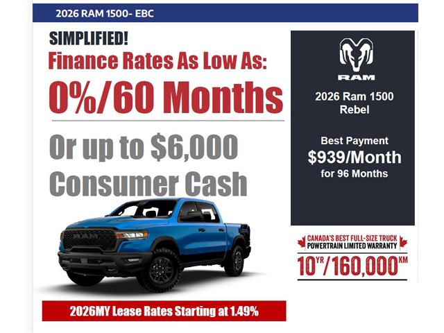 2026 RAM 1500 Sport