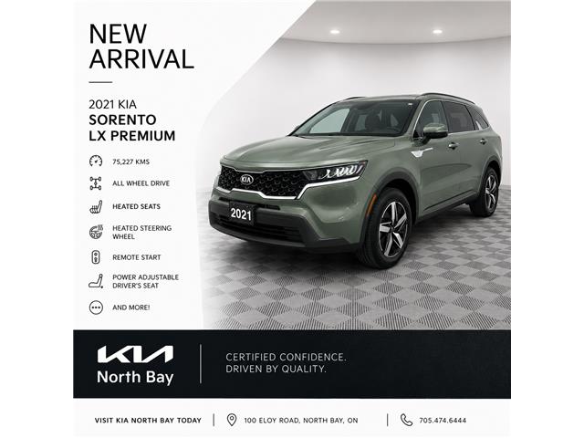 2021 Kia Sorento 2.5L LX Premium (Stk: 26-227A) in North Bay - Image 1 of 12