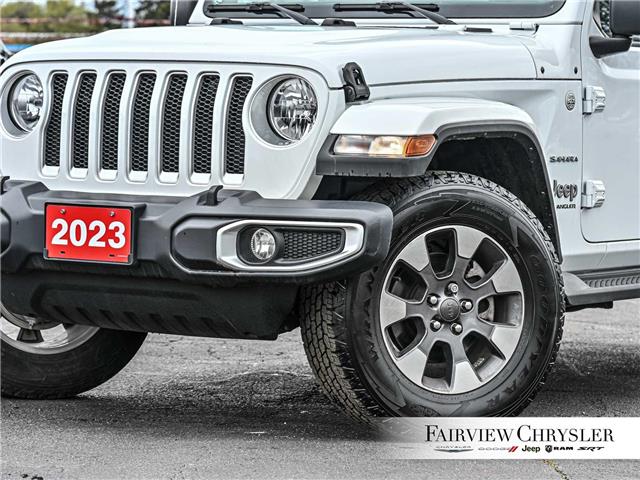 2023 Jeep Wrangler Sahara (Stk: U21507) in Burlington - Image 7 of 33