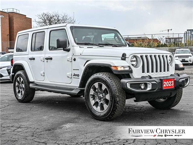 2023 Jeep Wrangler Sahara (Stk: U21507) in Burlington - Image 13 of 33