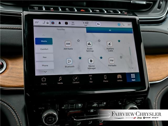2025 Jeep Grand Cherokee Summit (Stk: U21607) in Burlington - Image 32 of 34