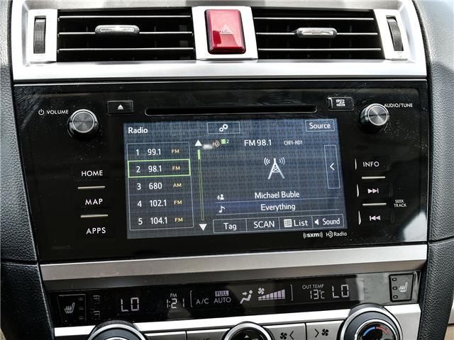 2017 Subaru Legacy 2.5i Limited (Stk: 250804A) in Mississauga - Image 15 of 20