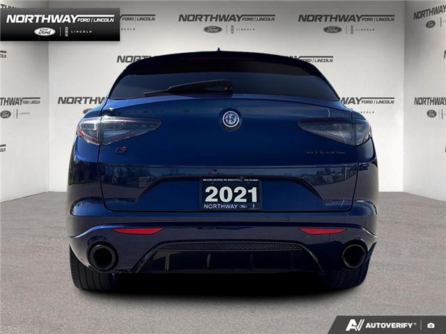 2021 Alfa Romeo Stelvio ti (Stk: P11773) in Brantford - Image 5 of 20
