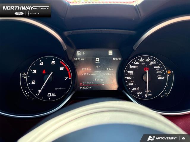 2021 Alfa Romeo Stelvio ti (Stk: P11773) in Brantford - Image 12 of 20