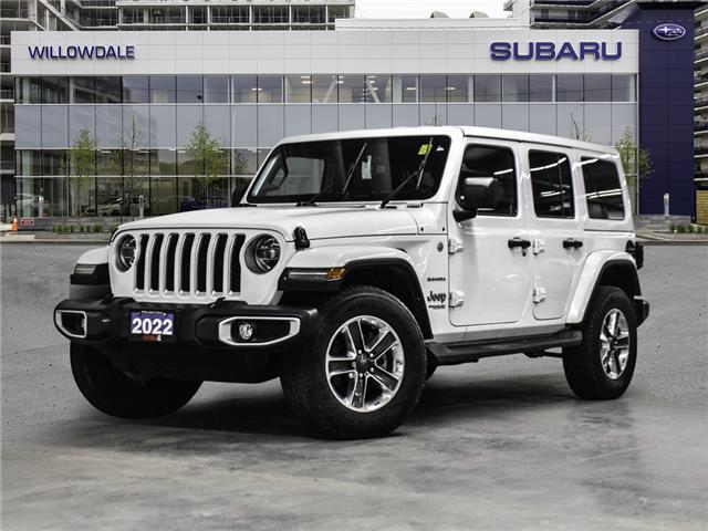 2022 Jeep Wrangler Unlimited Unlimited Sahara + No accident (Stk: P5882) in North York, - Image 1 of 23