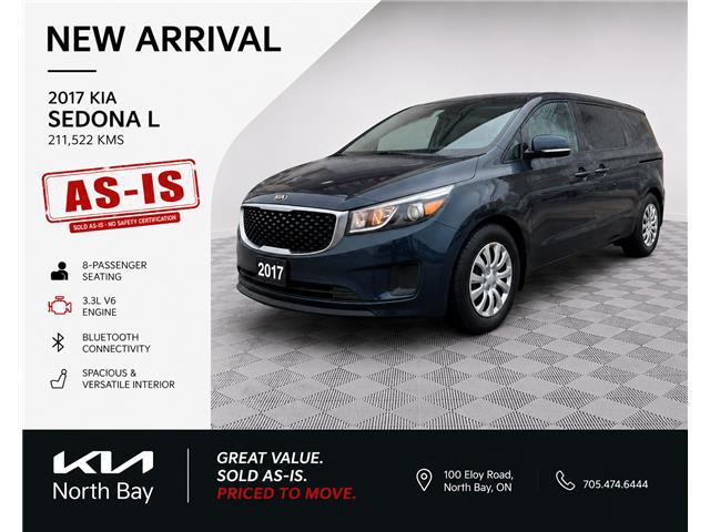 2017 Kia Sedona L (Stk: 26-189A) in North Bay - Image 1 of 13