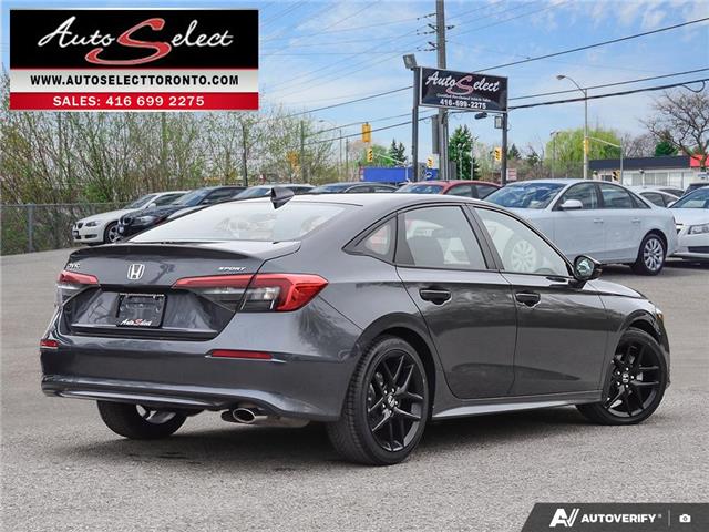 2023 Honda Civic Sport (Stk: 23HT4Q) in Scarborough - Image 4 of 28