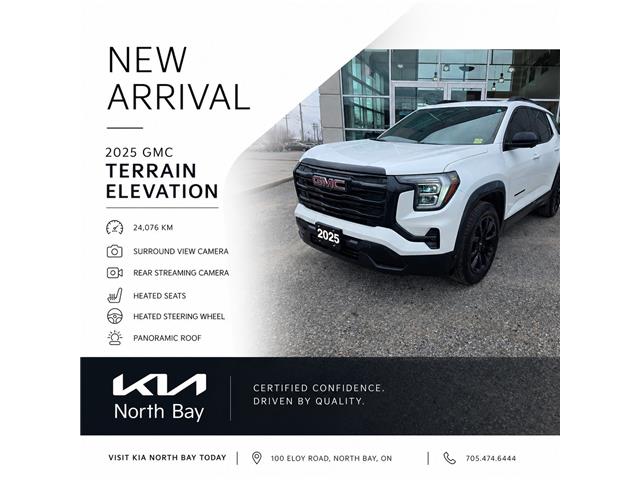 2025 GMC Terrain Elevation (Stk: 26-726P) in North Bay - Image 1 of 13