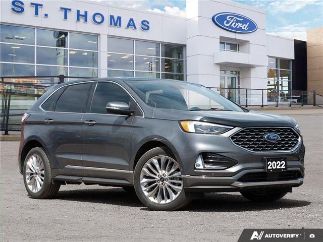 2022 Ford Edge Titanium (Stk: 6550A) in St. Thomas - Image 1 of 27