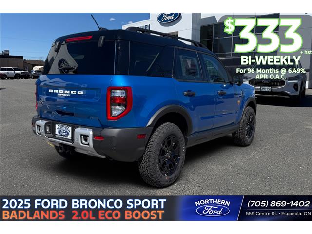 2025 Ford Bronco Sport Badlands (Stk: 25182) in Espanola - Image 4 of 10