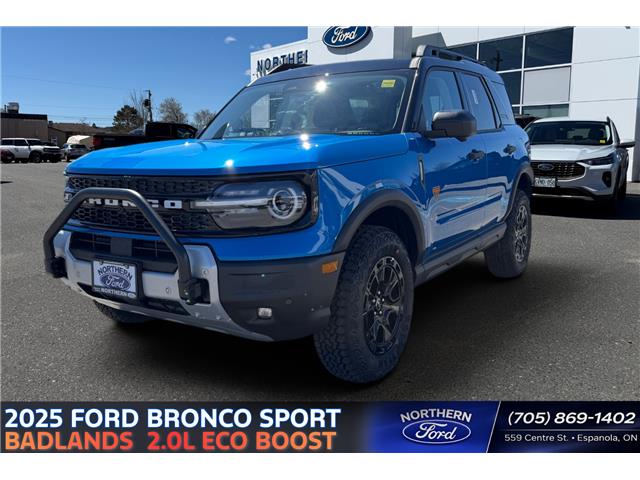 2025 Ford Bronco Sport Badlands (Stk: 25182) in Espanola - Image 1 of 10