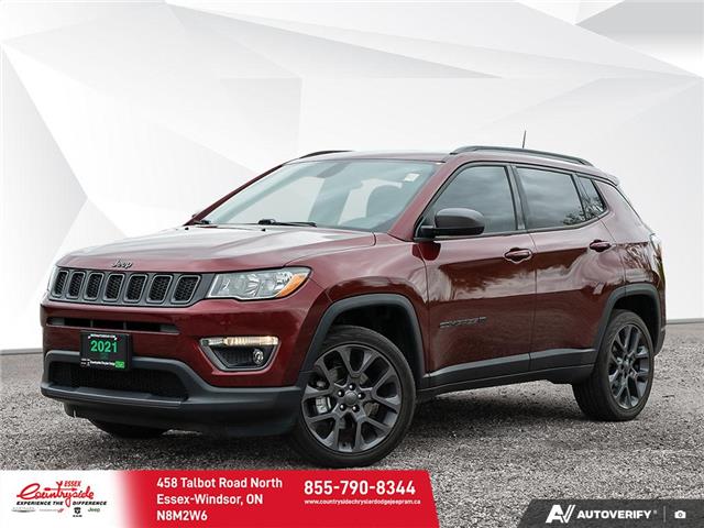 2021 Jeep Compass North (Stk: PV56676) in Essex-Windsor - Image 1 of 31