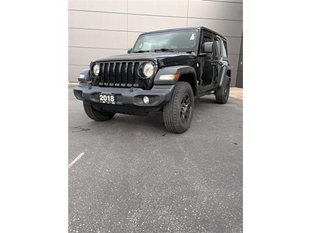 2018 Jeep Wrangler Unlimited Sport (Stk: PO53935) in London - Image 1 of 8