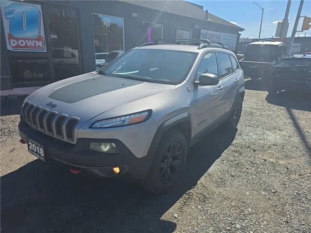 2018 Jeep Cherokee Trailhawk (Stk: ZTHL) in Sudbury - Image 1 of 17
