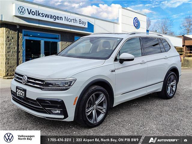 2021 Volkswagen Tiguan Highline (Stk: 26203A) in North Bay - Image 1 of 23
