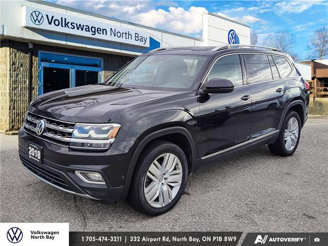 2018 Volkswagen Atlas 3.6 FSI Execline (Stk: 26122A) in North Bay - Image 1 of 22