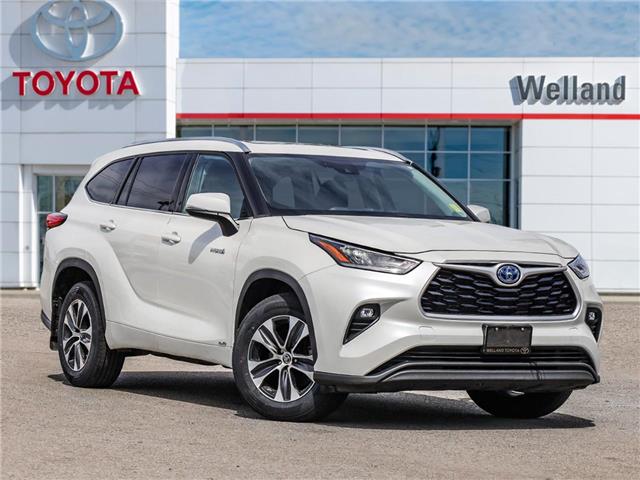 2021 Toyota Highlander Hybrid XLE (Stk: T9777A) in Welland - Image 1 of 28