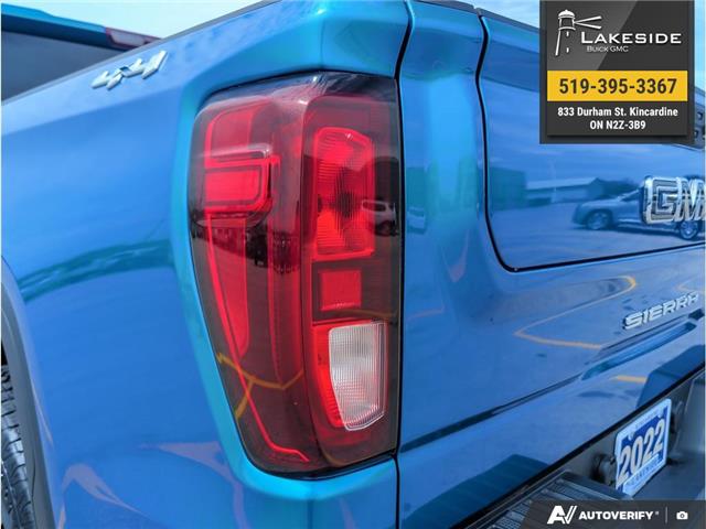 2022 GMC Sierra 1500 Elevation (Stk: G6104B) in Kincardine - Image 9 of 23
