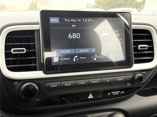 2025 Hyundai Venue Ultimate w/Black Interior (IVT) (Stk: 26U1305) in Aurora - Image 19 of 21