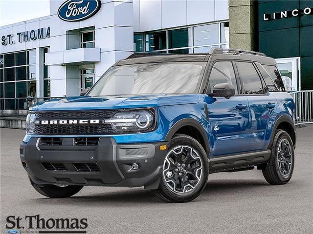 2026 Ford Bronco Sport Outer Banks (Stk: S6555) in St. Thomas - Image 1 of 9