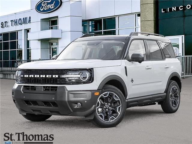 2026 Ford Bronco Sport Outer Banks (Stk: S6587) in St. Thomas - Image 1 of 10