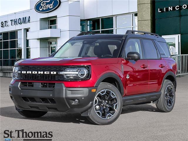 2026 Ford Bronco Sport Outer Banks (Stk: S6589) in St. Thomas - Image 1 of 10