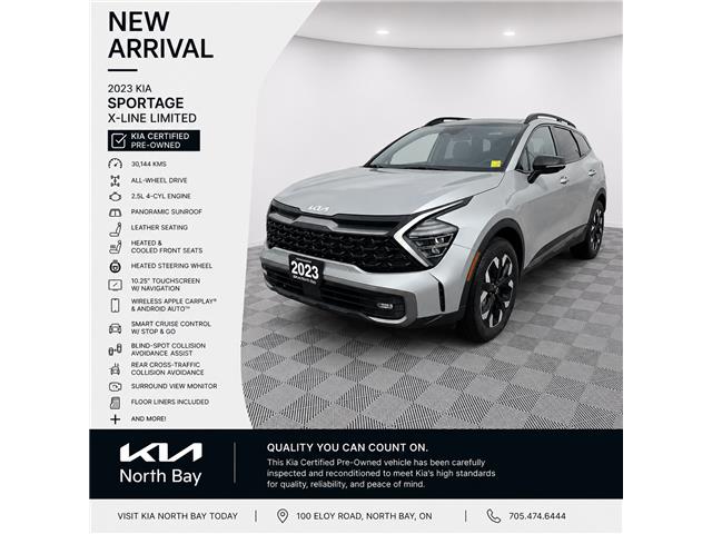 2023 Kia Sportage X-Line Limited w/Black Interior