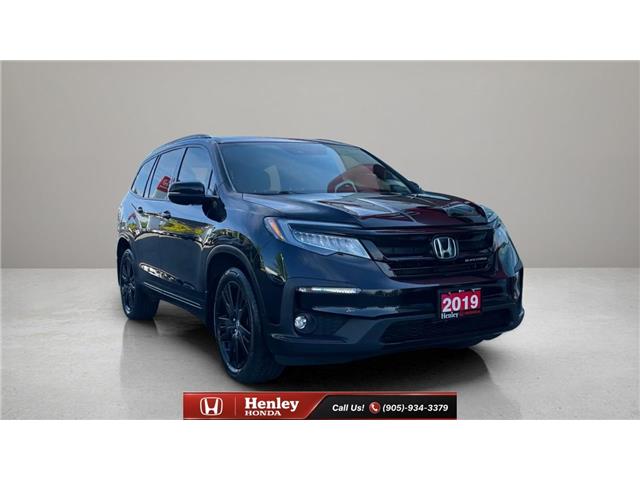 2019 Honda Pilot Black Edition (Stk: H22803A) in St. Catharines - Image 2 of 12