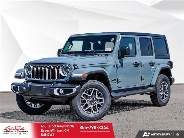 2026 Jeep Wrangler Sahara (Stk: 26186) in Essex-Windsor - Image 1 of 28