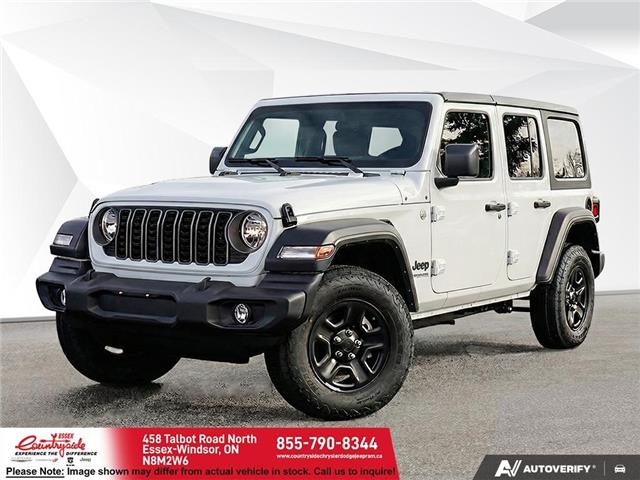2026 Jeep Wrangler Sport (Stk: 26243) in Essex-Windsor - Image 1 of 27